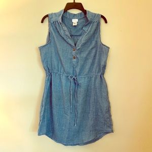Denim Sleeveless Dress